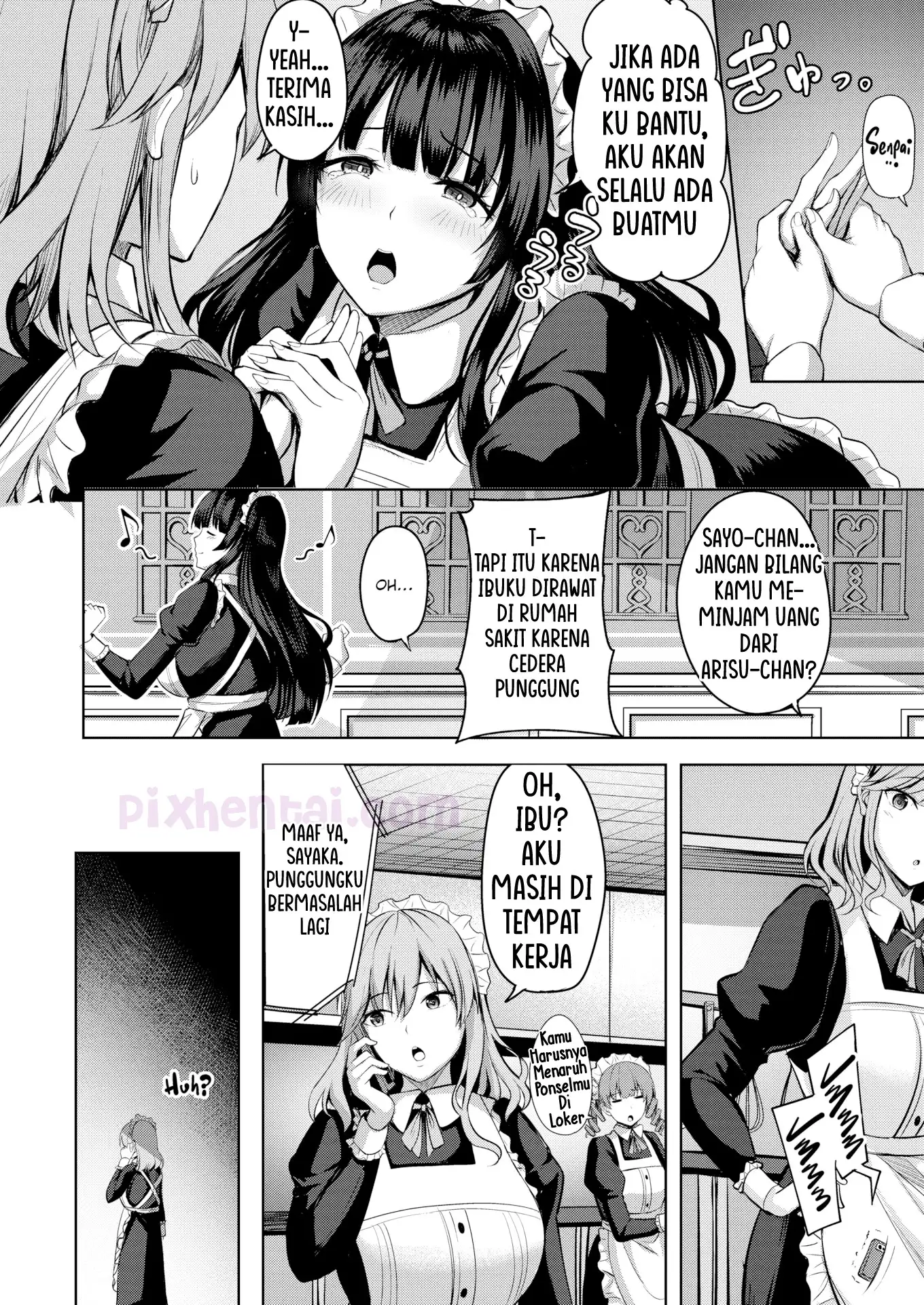Komik hentai xxx manga sex bokep Maid Main Plump and juicy maids 2